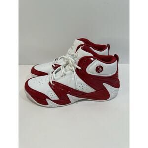 shaq shoes size 11.5 White/red